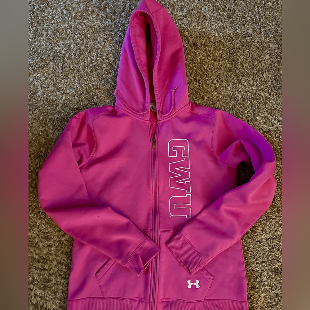 Under Armour Fuchsia Hoodie with CWU Design